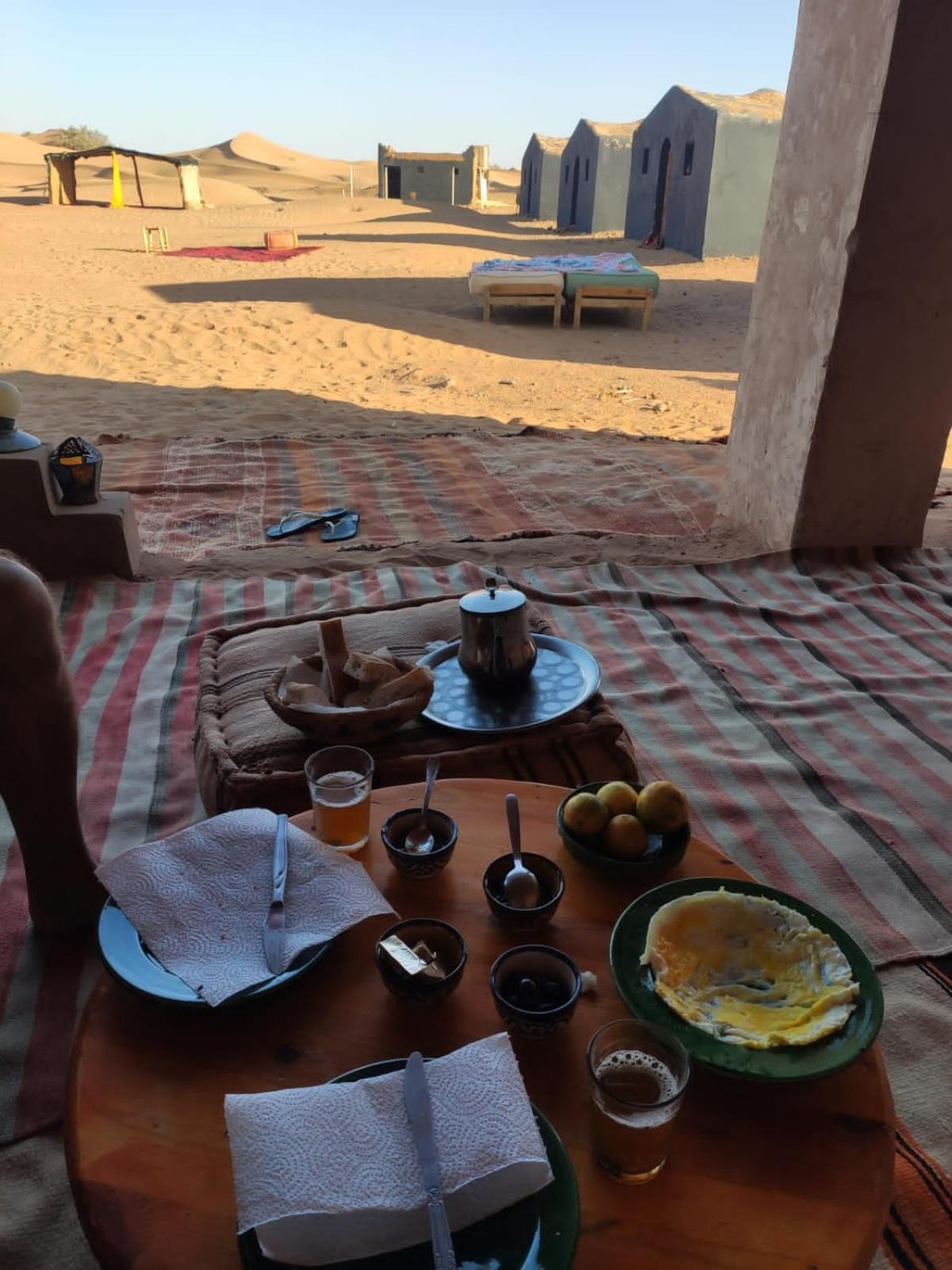 Camp Mbark Authentic Hotell M'Hamid Exteriör bild
