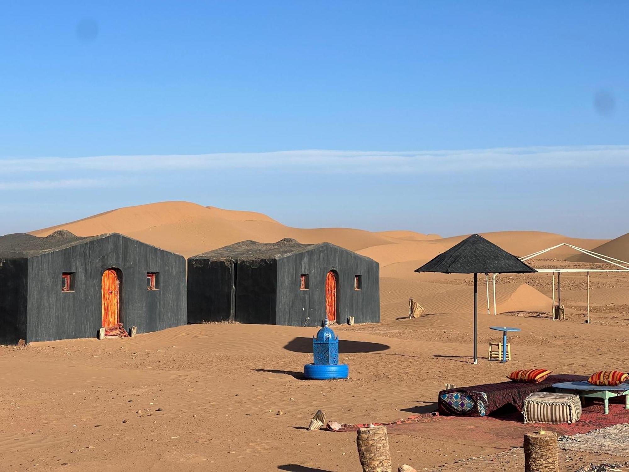 Camp Mbark Authentic Hotell M'Hamid Exteriör bild