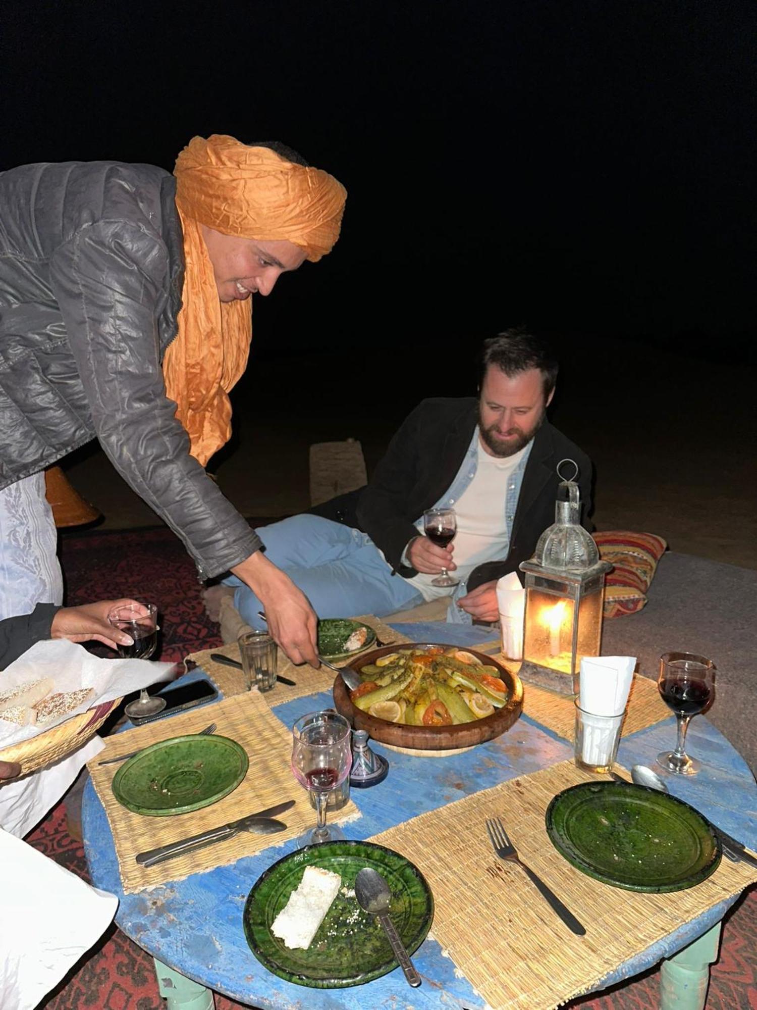 Camp Mbark Authentic Hotell M'Hamid Exteriör bild