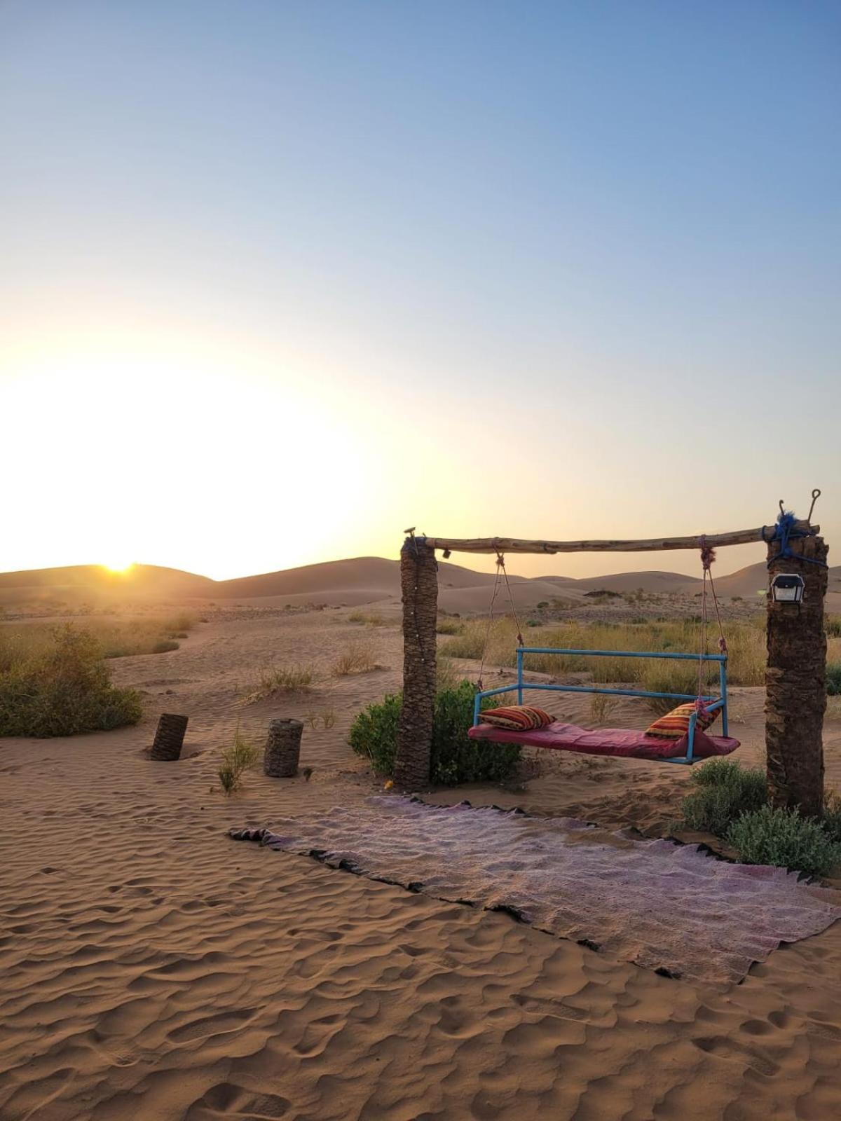 Camp Mbark Authentic Hotell M'Hamid Exteriör bild