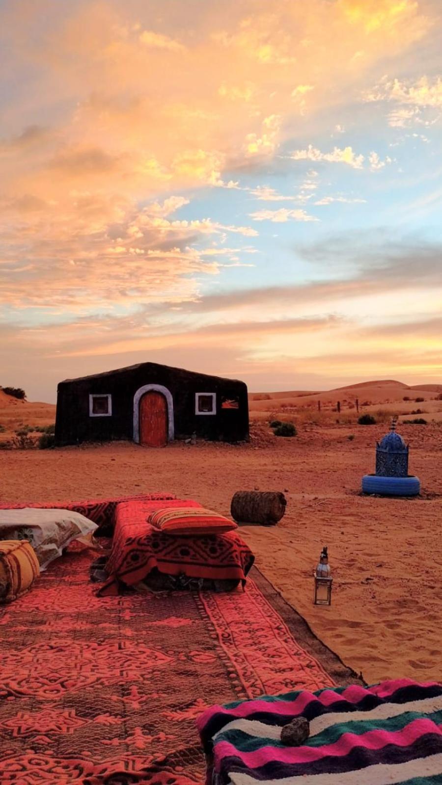 Camp Mbark Authentic Hotell M'Hamid Exteriör bild