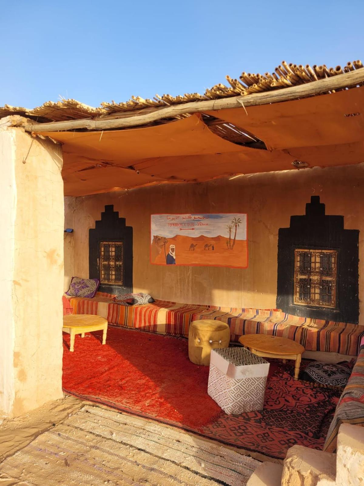 Camp Mbark Authentic Hotell M'Hamid Exteriör bild